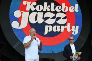 Rossiya Segodnya Director General and founder of the Koktebel Jazz Party festival Dmitry Kiselev at the opening of the Koktebel Jazz Party 2021 international jazz festival in Crimea